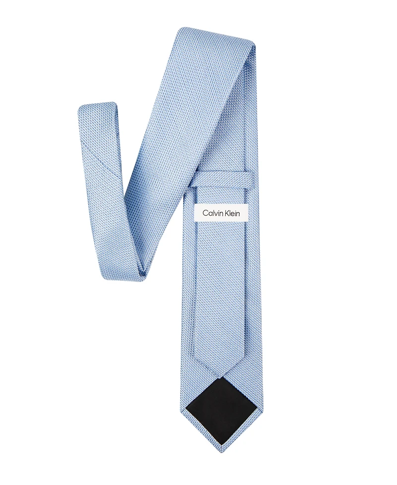 Calvin Klein Men's Classic Fit Donnelly Textured Solid Tie
