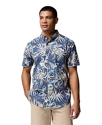 Columbia Men's Rapid Rivers Printed Short Sleeve Shirt