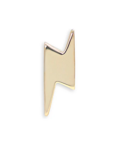 Anzie Jac+Jo Icon Gold Lightning Bolt Single Stud