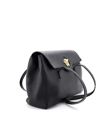Pre-Owned Versace Medium La Medusa Flap Tote Leather
