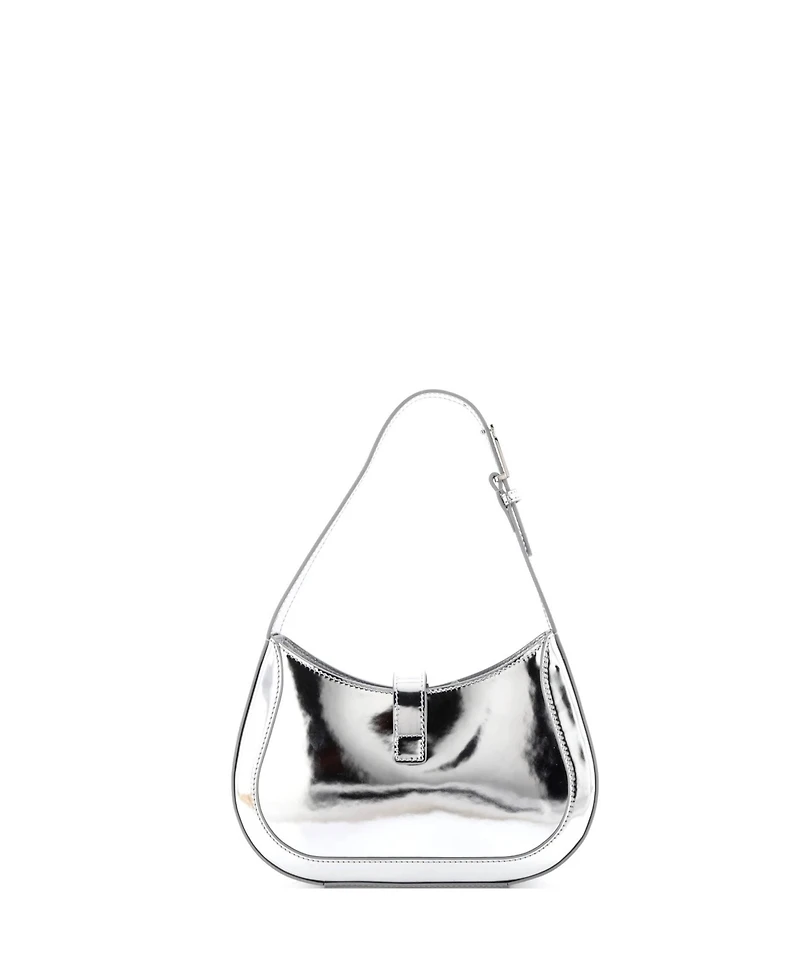 Pre-Owned Versace Small Greca Goddess Hobo Bag Leather