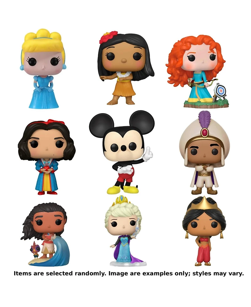 Funko Pack of 10 Surprise Mystery Disney Pop! Randomly Selected