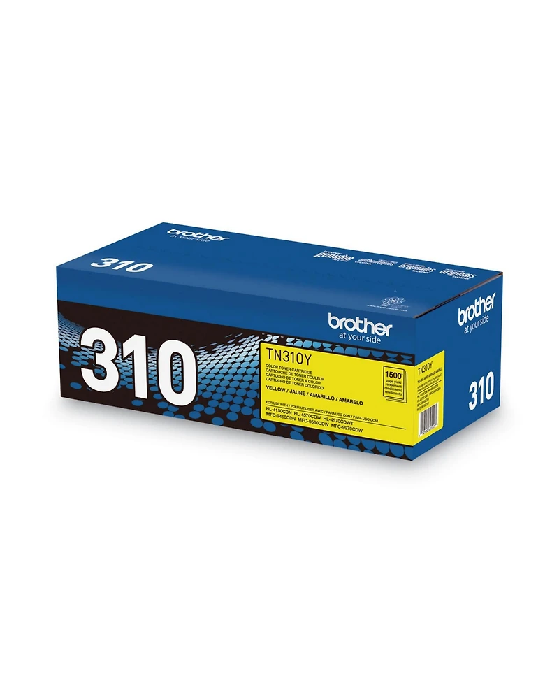 Brother Yellow Toner Cartridge, Yields 1500 Pages