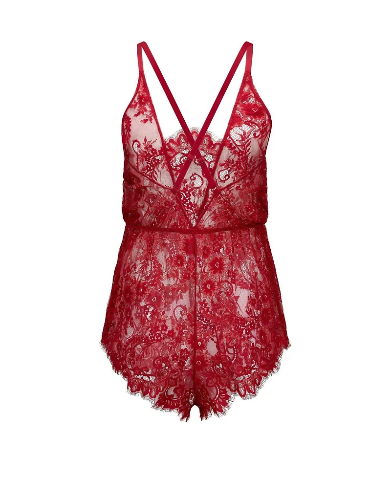 Adore Me Women's Jasmin Romper Lingerie