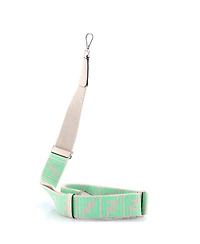 Pre-Owned Fendi Strap You Shoulder Strap Zucca Canvas with Leather