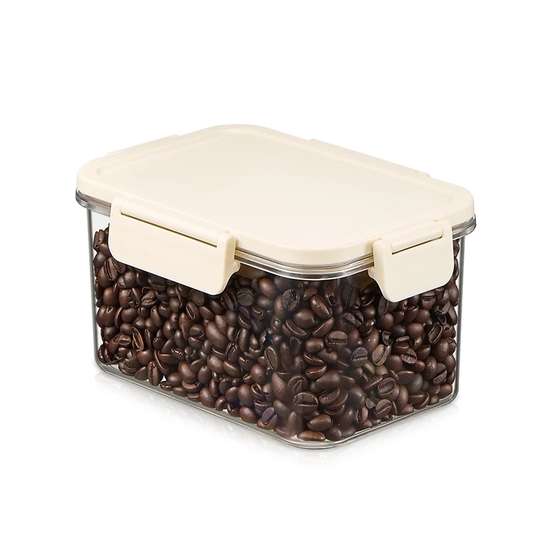 Sorbus 900ml/31.75oz Clear Stackable Airtight Food Storage Container for Pantry, Rice, Pasta, Cereal and More