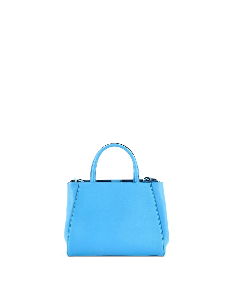 Pre-Owned Fendi Petite 2Jours Bag Leather