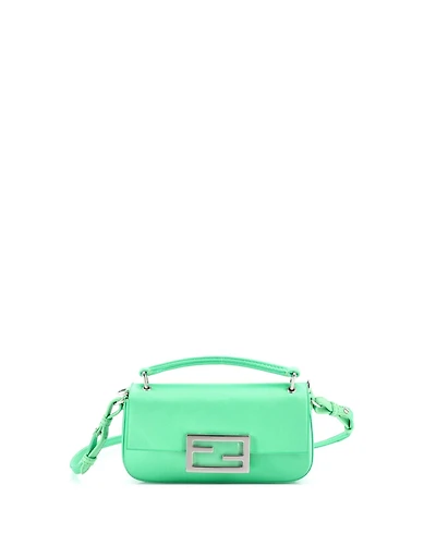 Pre-Owned Fendi Baguette Phone Pouch Silk