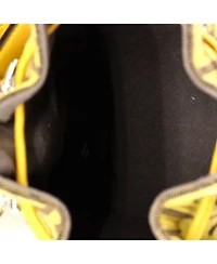 Pre-Owned Fendi Mini x Frgmt Mon Tresor Bucket Bag Zucca Canvas