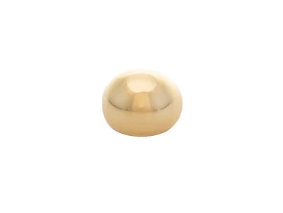 Rivka Friedman 18K Gold Plated Polished Bubble Statement Ring