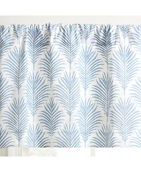 Ellis Curtain Palmetto Cotton Tailored Rod Pocket Valance