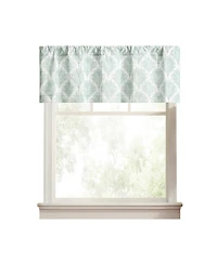 Ellis Curtain Palmetto 100% Cotton Tailored Rod Pocket Valance