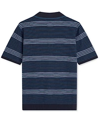 Scotch & Soda Men's Knitted Regular-Fit Cotton Polo T-Shirt