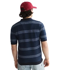 Scotch & Soda Men's Knitted Regular-Fit Cotton Polo T-Shirt