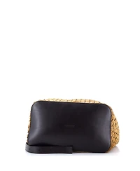 Pre-Owned Bottega Veneta Large Passenger Bag Intrecciato Suede