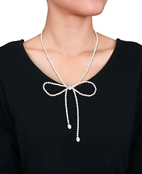 Macy's Cultured Freshwater Pearl Necklace in Sterling Silver