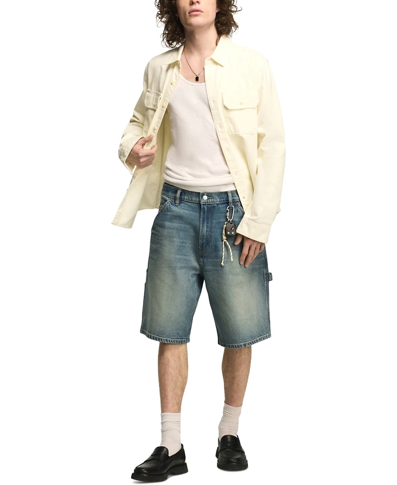 Lucky Brand Men's Baggy Carpenter Denim Shorts