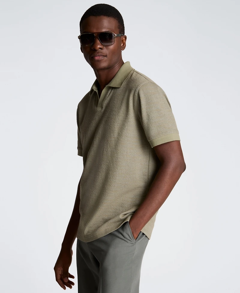 Kenneth Cole Men's Short-Sleeve Slim Fit Polo T-Shirt