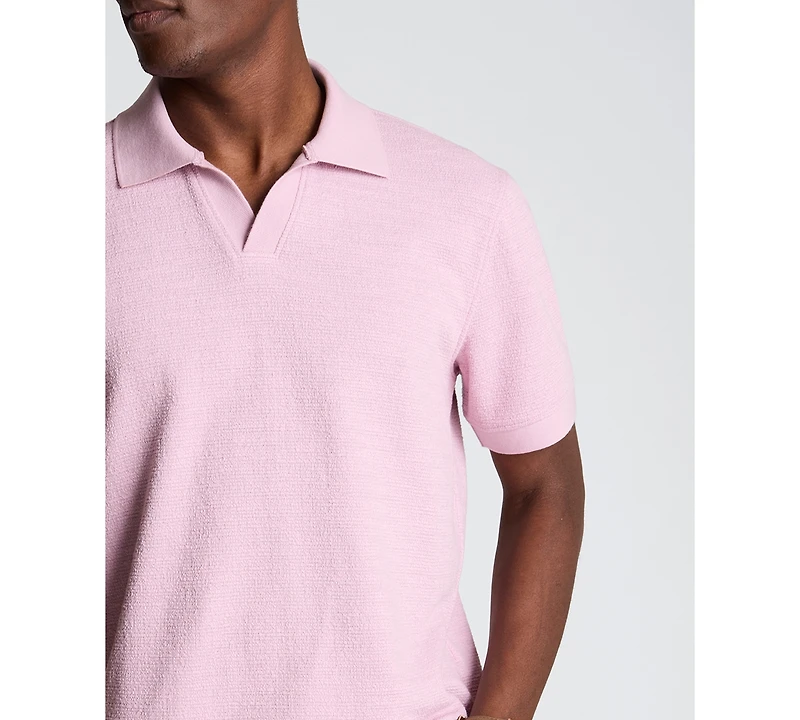 Kenneth Cole Men's Short-Sleeve Slim Fit Polo T-Shirt