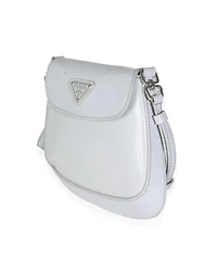Pre-Owned Prada Cornflower Brushed Leather Mini Cleo
