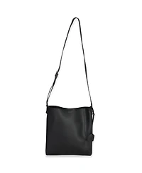 Pre-Owned Saint Laurent Black Leather Bold Hobo