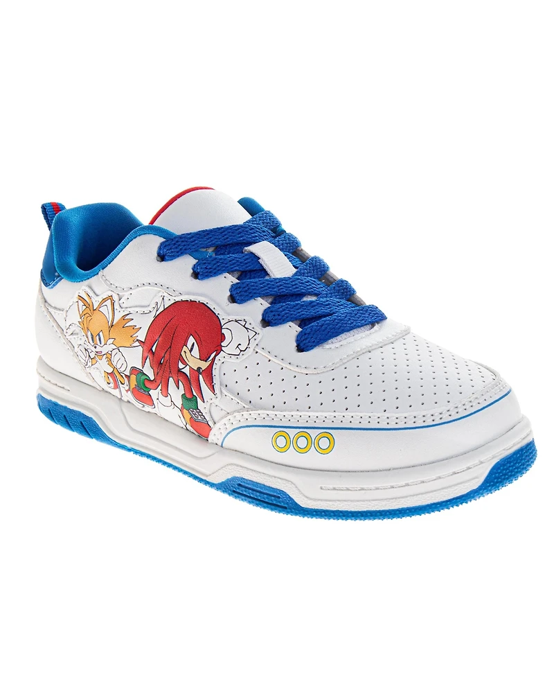 Sonic The Hedgehog Boys Rival Racers Court Sneakers (Little 11-12/Big 13-4)