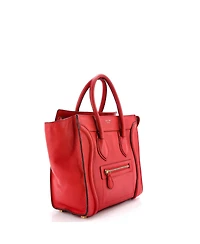 Pre-Owned Celine Micro Luggage Bag Smooth Leather