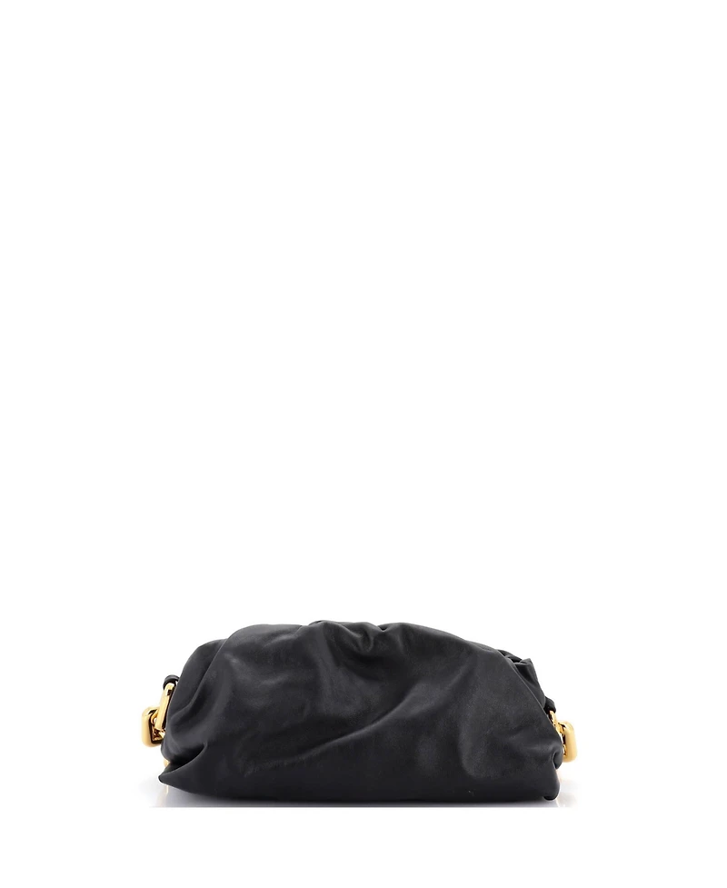 Pre-Owned Bottega Veneta The Chain Pouch Leather