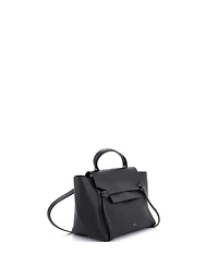 Pre-Owned Celine Mini Belt Bag Textured Leather