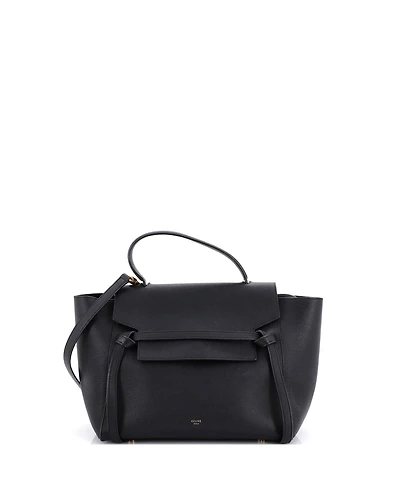 Pre-Owned Celine Mini Belt Bag Textured Leather