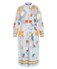 City Chic Women's Plus Stella Beauty Print Maxi Dress