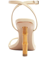 Schutz Women's Haven Bamboo Stiletto Heel Sandals