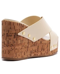 Schutz Women's Serena Platform Wedge Sandals