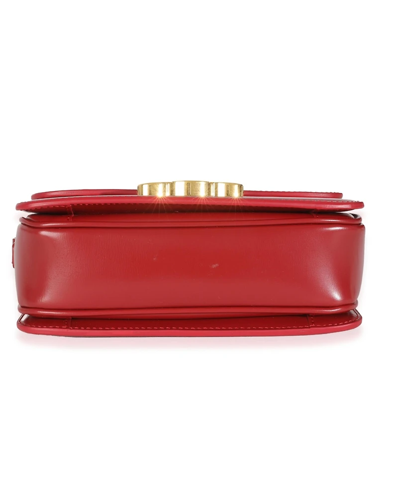 Pre-Owned Celine Red Shiny Calfskin Teen Triomphe