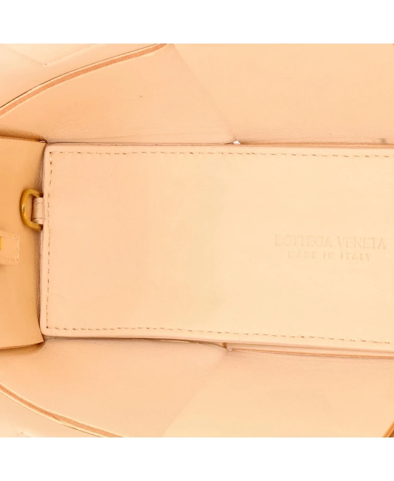 Pre-Owned Bottega Veneta Mini Arco Tote Maxi Intrecciato Leather