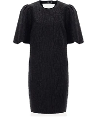 Phase Eight Women's Jacquard Round Neck Mini Dress