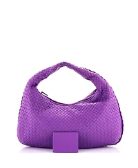 Pre-Owned Bottega Veneta Large Veneta Hobo Intrecciato Nappa