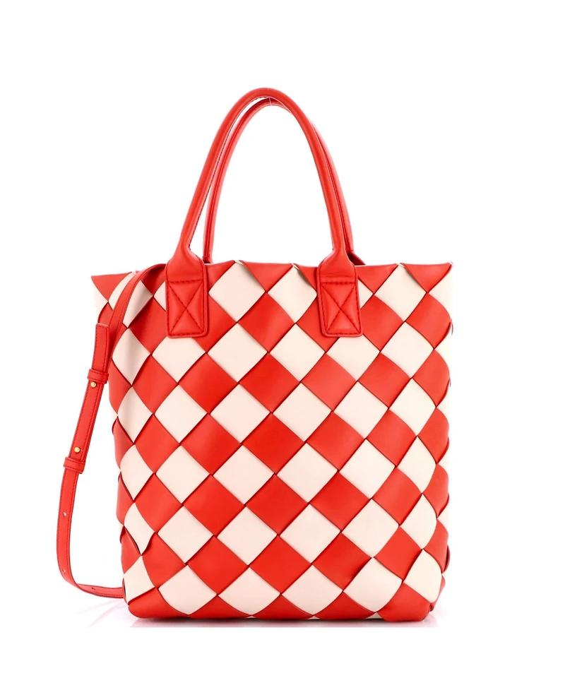 Pre-Owned Bottega Veneta 30 Maxi Cabat Tote Intrecciato Nappa