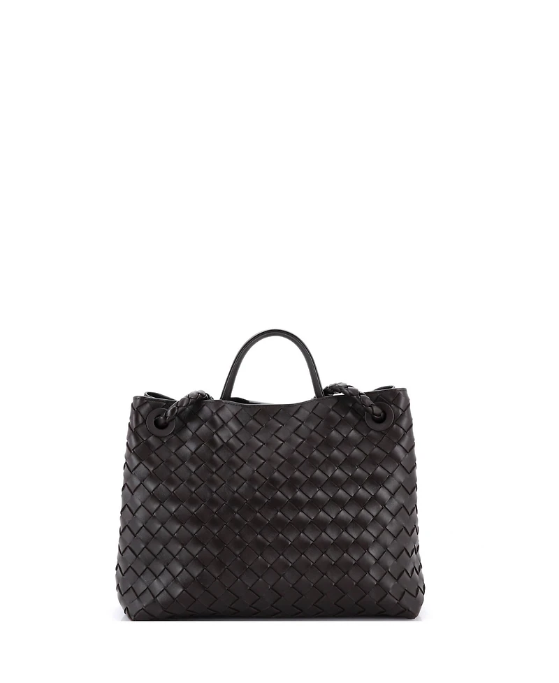 Pre-Owned Bottega Veneta Medium Andiamo Top Handle Bag Intrecciato Nappa