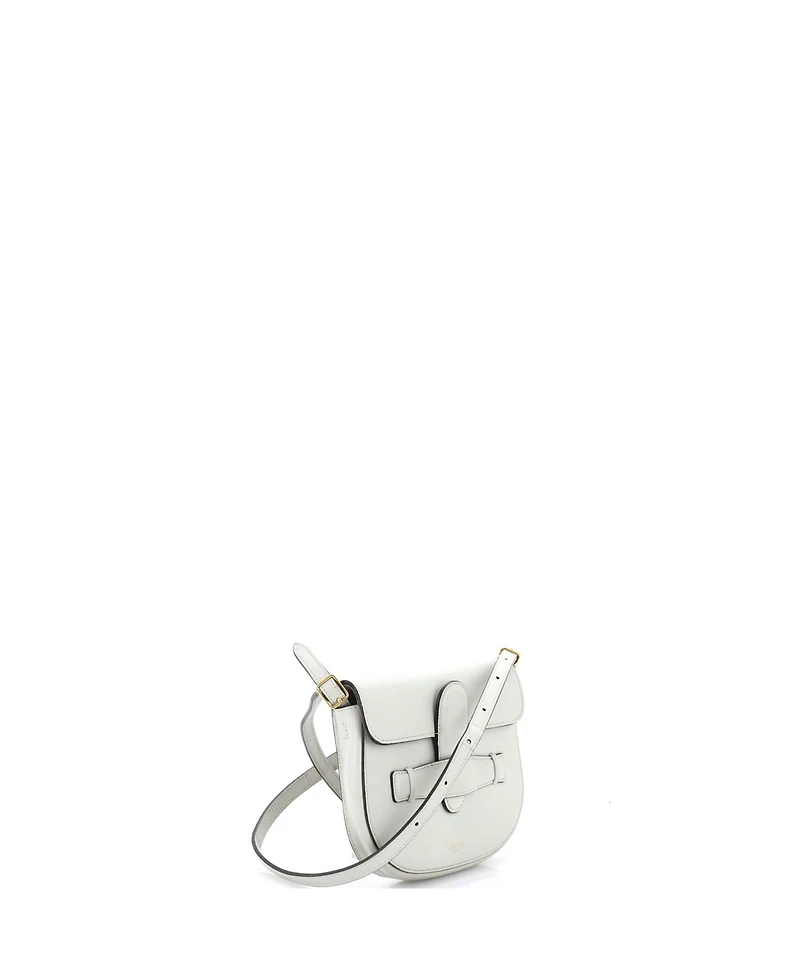Pre-Owned Celine Mini Symmetrical Shoulder Bag Leather