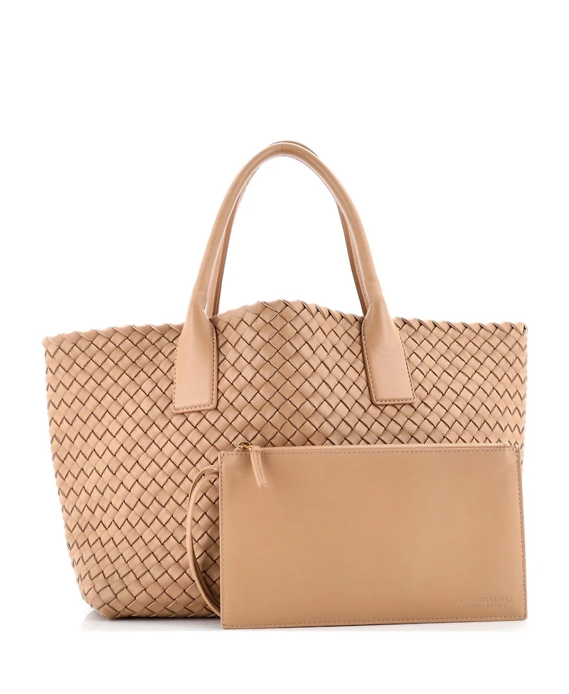 Pre-Owned Bottega Veneta Small Cabat Tote Intrecciato Nappa