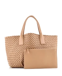 Pre-Owned Bottega Veneta Small Cabat Tote Intrecciato Nappa