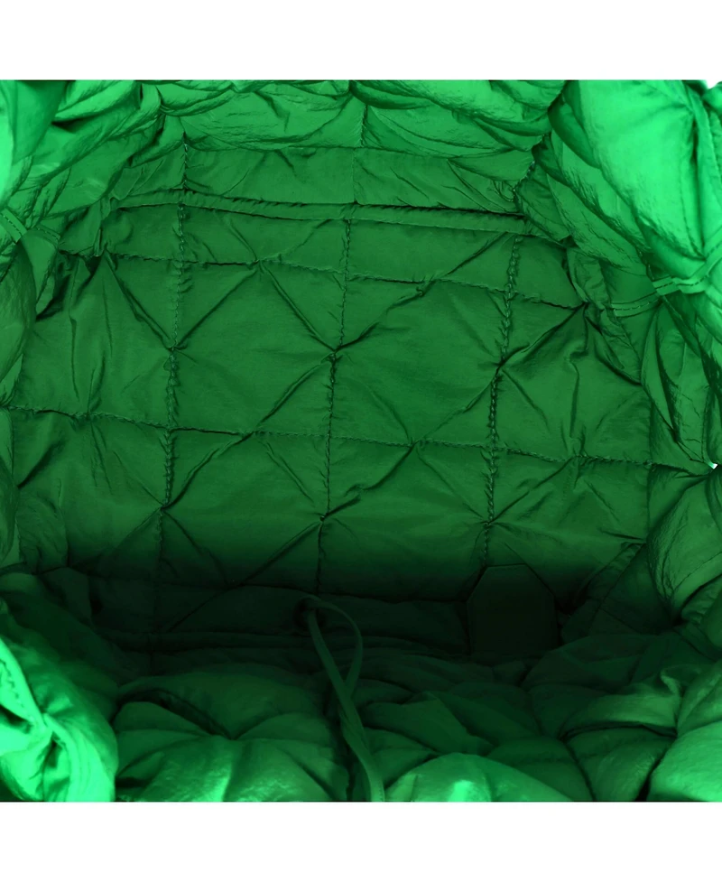 Pre-Owned Bottega Veneta Cassette Paper Tote Intrecciato Nylon