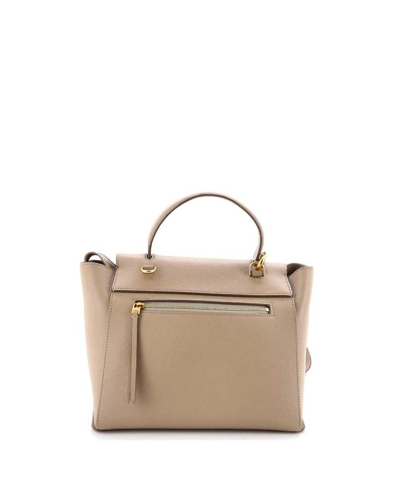 Pre-Owned Celine Micro Belt Bag Textured Leather