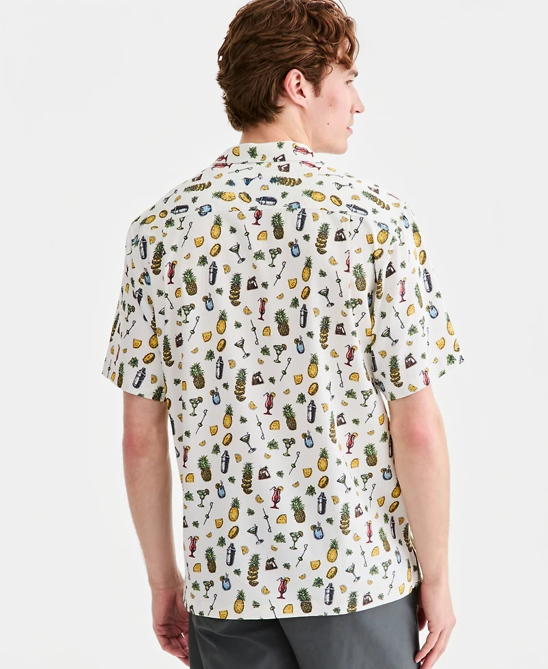 Tommy Bahama Men's Short-Sleeve Printed Shirt