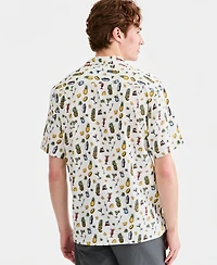 Tommy Bahama Men's Short-Sleeve Printed Shirt