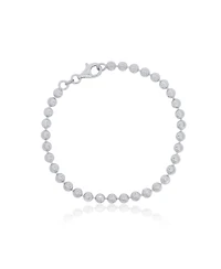 The Lovery Moon Bead Chain Bracelet Sterling Silver