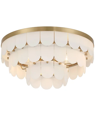 Possini Euro Design Haumea 16 1/4" Wide Ceiling Light
