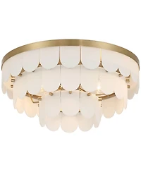 Possini Euro Design Haumea 16 1/4" Wide Ceiling Light