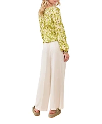 Tribal Women's Flowy Long-Sleeve Novelty Top